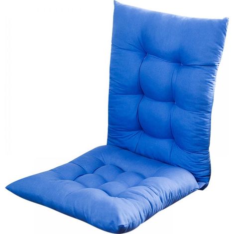 2 Coussins de chaise Adirondack, imperméables, rembourrage épais, tissu polyester, pour intérieur et extérieur (1/5)