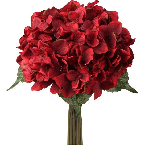 Artificial hydrangeas for wedding, home or garden decoration