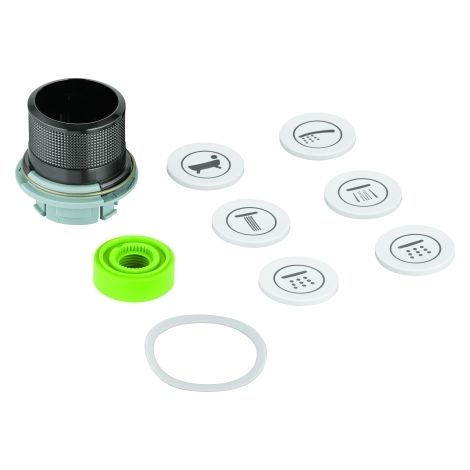 Druckknopfbetätigung 48361 für SmartControl UP hard graphite geb. (1/2)
