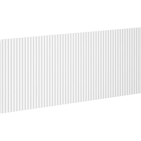 Mexen Rivel façade cannelée pour meuble de salle de bain 100 x 43,5 cm, blanc mat - 91A20-1000-470-1-01 (1/2)
