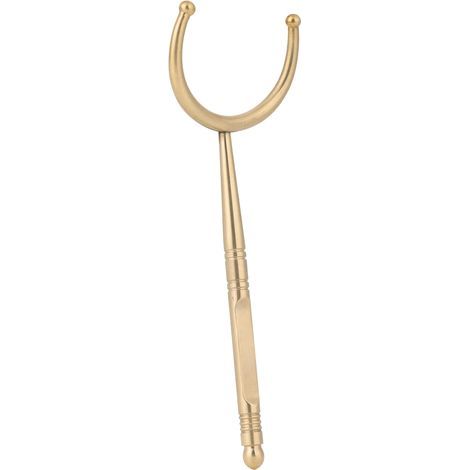 Fourchette en cuivre délicate. antidérapante. résistante aux brûlures. accessoire professionnel. outil pour la préparation du thé (1/4)