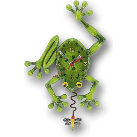 Allen Designs C106 Orologio Rana Resina, Design di Michelle Allen, 28.5 cm
