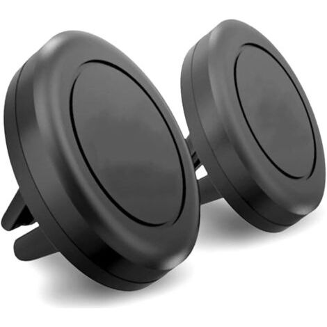 Support de téléphone pour grille d'aération de voiture, lot de 2 supports universels pour grille d'aération de voiture, support magnétique pour smartphone (1/5)