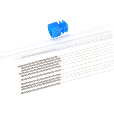 Accessori per stampante 3D, 10 pezzi, aghi di pulizia dell'ugello in acciaio inox e rame da 0,4 mm (1/5)