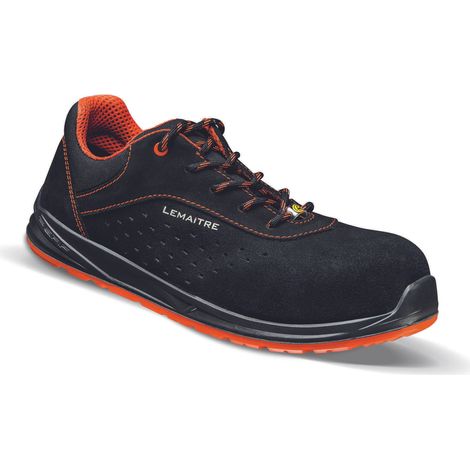 Sicherheits-Sneaker ESD BLACKTRIGGER S1P ESD SRC Schwarz/Orange 42