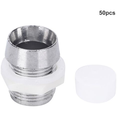 Support de montage LED, accessoire de Base pour Diode électroluminescente de 10mm/0,39 pouces, 50 pièces (1/5)