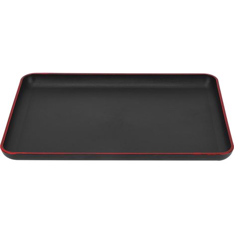 Plateau rectangulaire en plastique 30x20cm style japonais pour service alimentaire restaurant maison hôtel