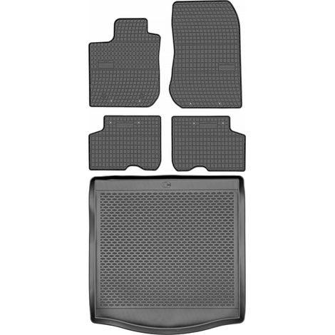 Dacia Logan II Kombivan de 2012-2020 SET - alfombrillas goma + maletero (1/5)
