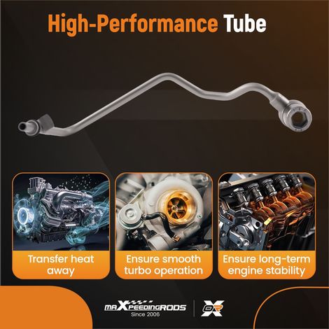 Turbo Oil Feed Line for Vauxhall Meriva Corsa Insignia 1.6T 55355622 5558364 (1/5)