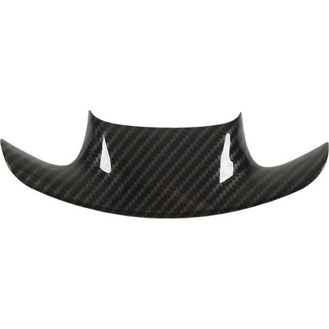 Lenkradabdeckung in Carbonfaser-Optik, untere Basis, Innenrahmenabdeckung, Ersatz für Corvet