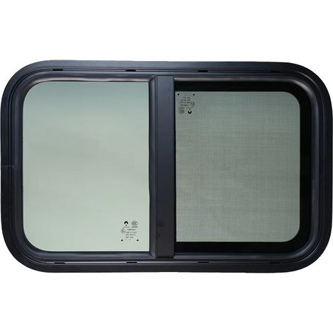 Fenêtre coulissante RV, serrure de haute sécurité, ventilation optimale, 600x300mm (1/2)