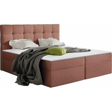 Cama continental Comfivo Gaudens, Kronos 29, Continental, Doble, 140x200, Tapiz, Somieres, 146x206x113cm