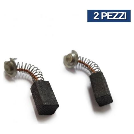 COPPIA SPAZZOLA CARBONCINI HITACHI AVVITATORE LEVIGATRICE MARTELLI PZ 2 (17543) (1/2)