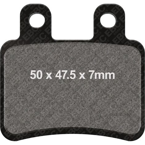 Pastillas de freno de carbono EBC SFAC350 para scooter (juego para 1 disco)