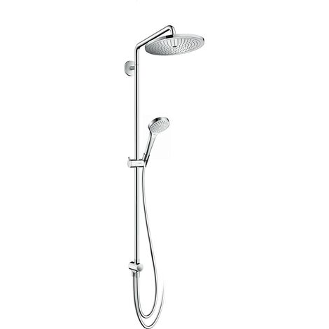 Hansgrohe Croma Select S - Set doccia 280, getto singolo, Showerpipe, per rinnovo, cromato 26793000 (1/5)