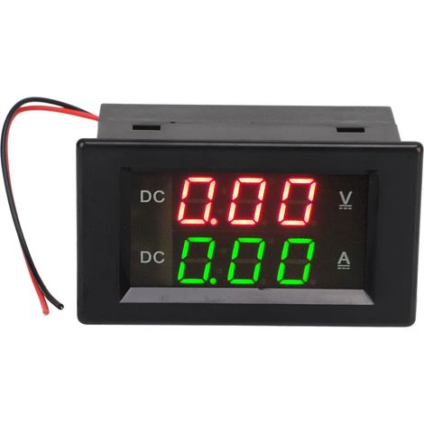 Multímetro digital, voltímetro y amperímetro, CC 600V 100A, YB4835VA, con doble pantalla decimal automática. (1/5)