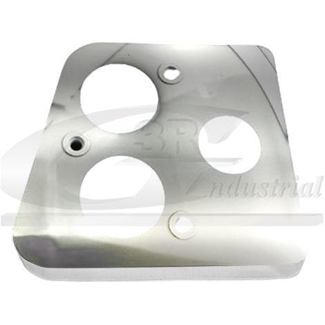 3RG 90211 BASE PILOTO TRASERO DERECHA CROMADO