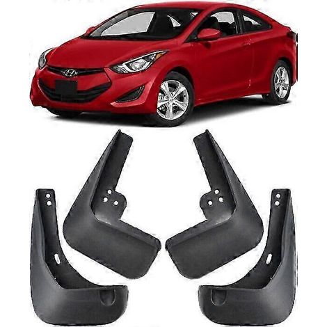 Bavettes garde-boue avant et arrière d'origine pour Hyundai Elantra Coupé 2012-2016 (1/5)