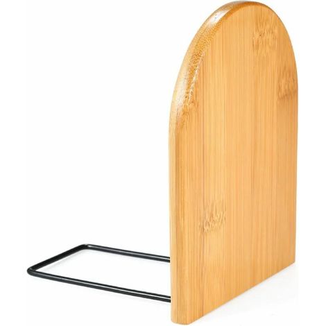 Grand support de livre en bambou style fer forgé, épais – DELKEVIC