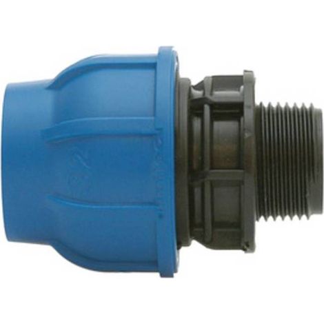 20 x RACCORDO POLIPROP RACCORDO MAS D 20MM X1/2