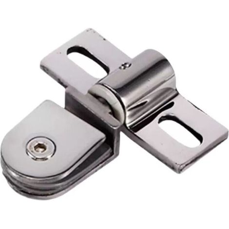 Charnières de porte de douche en acier inoxydable, pivotantes, faciles à installer et à utiliser dans la salle de bain
