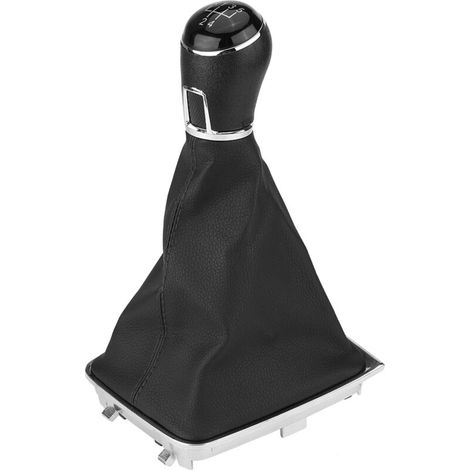 Minyinla Pommeau de Levier de Vitesse Remplacement du Levier de Vitesses à 5 Vitesses Remplacement du Couvre-Botte Gaiter pour 7 MK7 2013-2017 (1/5)