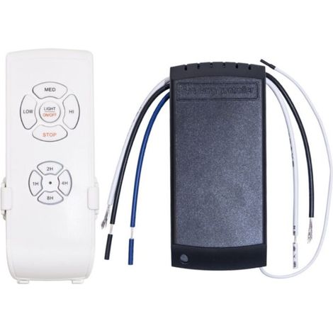 Intelligenter, kabelloser Deckenventilator mit Leuchte und Fernbedienungsempfänger – keine weiteren Batterien erforderlich (1/5)