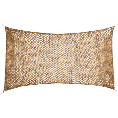 Tarnnetz mit Aufbewahrungstasche 506x279 cm Sandfarbe