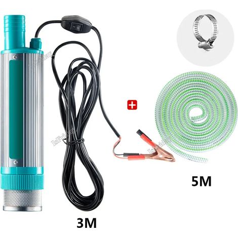 Pompe doseuse électrique 12 V CC surcompatible pour carburant, fioul, eau et autres liquides. Compatible avec le dosage de carburant diesel. Kit de pompe doseuse électrique surcompatible pour carburan