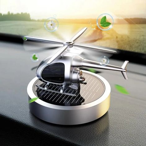 Diffuseur de parfum pour voiture argenté - Accessoire auto rafraîchisseur d'air intérieur (1/5)