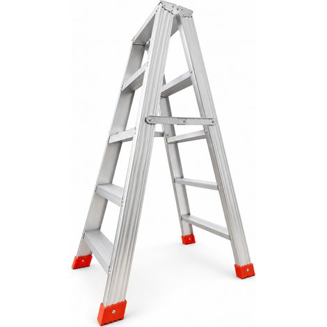 Échelle - escabeau - échelle double - double face - 2x 5 marches