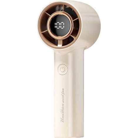 Ventilateur de poche pliable et silencieux, mini-ventilateur de bureau, facile à transporter et de grande taille, idéal pour l'été. (1/5)