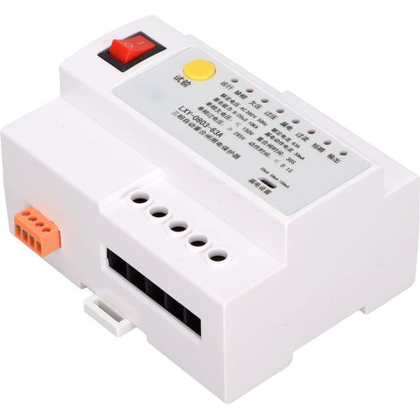 Disjoncteur triphasé 40A protection court-circuit surtension fuite électrique disjoncteur miniature (1/5)