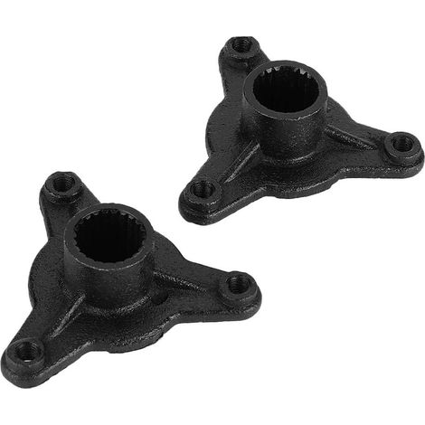Moyeu d'essieu de roue arrière gauche droite 23 dents antirouille 3 goujons pour quad 110 ATV Dune Buggy Go Kart (1/5)