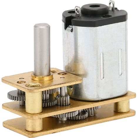 JW‑1024N20 Moteur à engrenages réducteur CC 6 V 300 tr/min pour robot (1/5)