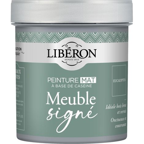 Peinture meuble à base de caséine LIBERON Eucalyptus mat 500 ML (1/4)