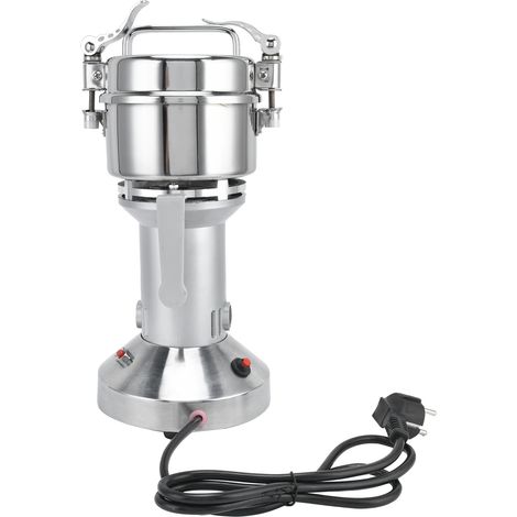 Broyeur à herbes et à café domestique compact en acier inoxydable (200 g), broyeur à grains rapide, norme européenne 220 V. (1/5)
