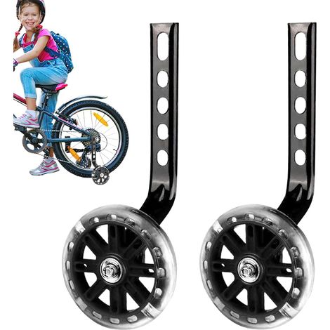 Roues Stabilisatrices Pour Vélos - Roues d'Apprentissage Réglables - (1/5)