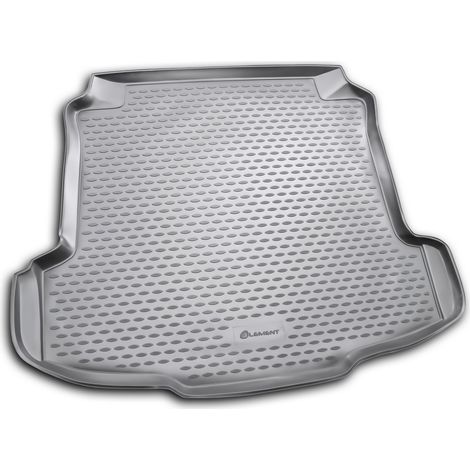 TAPPETINO VASCA BAULE COMPATIBILE CON VW Polo 2010-2020, sed. 1 pc.  TAPPETINO IN GOMMA TPE  BORDO ALTO 3D ANTISCIVOLO IMPERMEABILE