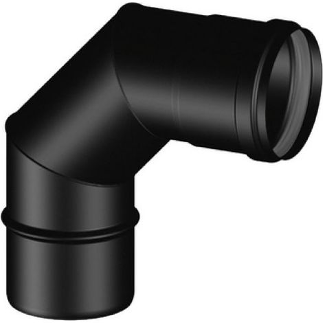 CURVA 90° MF PELLET SMALTATO Diam. 100