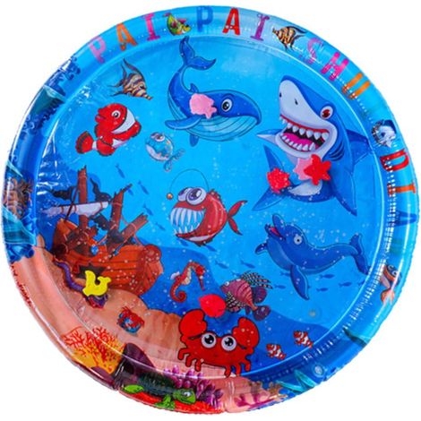 Tapis Sensoriel À Eau Pour Chats Et Chiens - PVC Épais 65x65x8 cm - Tapis Réfrigérant Gonflable Sans Électricité - 1 Pièce (1/5)
