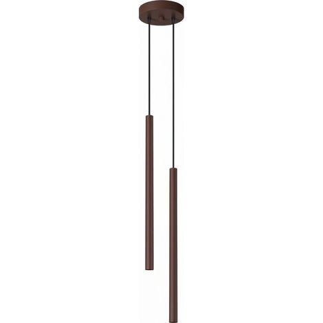 Sollux PASTELO Suspension Pastelo Cluster marron 2x G9 (1/2)