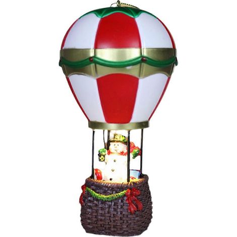 Ornements de Noël lumineux en résine pour décoration de maison B (1/5)
