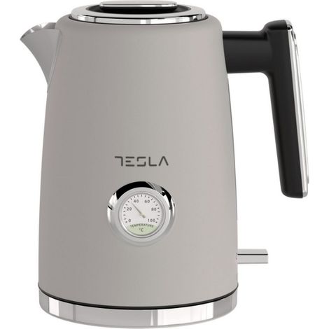 Bouilloire sans fil 1,7l 2200w crème - Tesla - KT600CX
