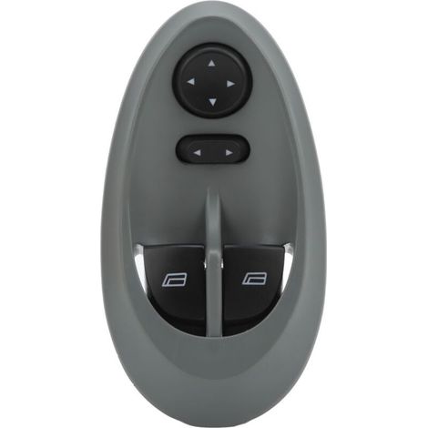 Sjlerst – Commutateur de lève-vitre électrique avant gauche – Remplacement pour Iveco Daily 1999-2006 – Matériau ABS de haute qualité - 500321137 (1/5)
