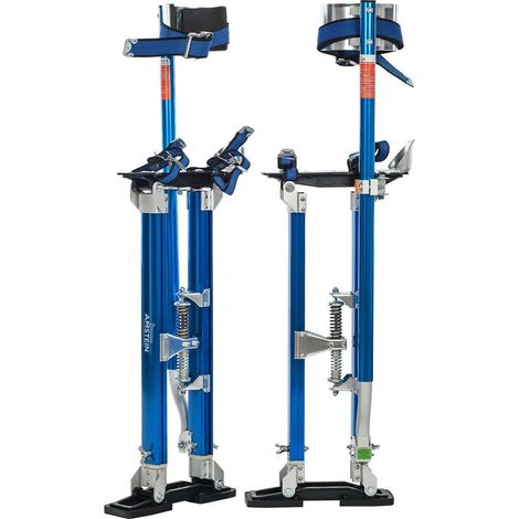 TRAMPOLI ALLUMINIO DA LAVORO PER EDILIZIA PER CARTONGESSO ALTEZZA 61-101 cm GEKO