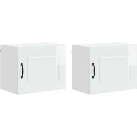 Maison Exclusive - Panel de lavaplatos Kalmar 2 pcs brillante 50