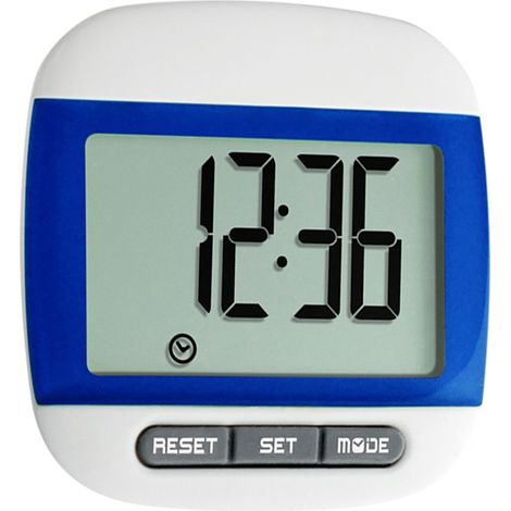 Compteur de pas numérique avec écran extra large et clip, idéal pour marcheurs de tous âges (1/5)