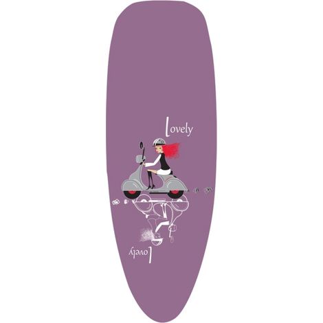 Funda para Tabla de Planchar 100% Algodón con Cordones Negro MSV