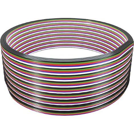 5 Pin 20AWG RGBW Extension Cable Light Wire Connection, 5 Core Cord Line for Color Changing FCOB 5050 SMD RGBW LED Strip (1/5)